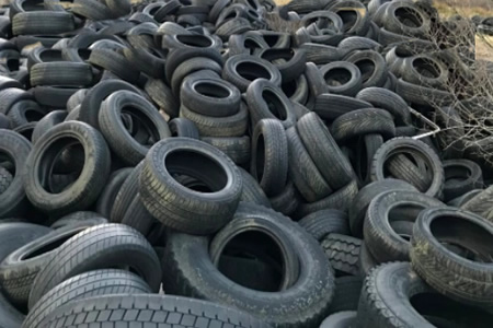 山西废旧轮胎口圈回收价格2100-2300元一吨