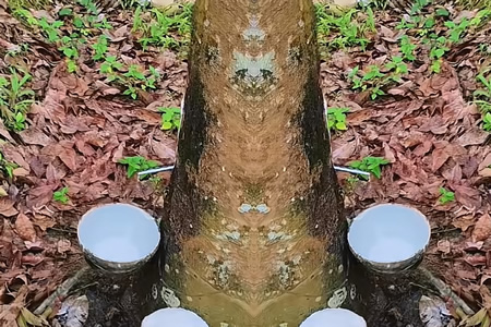 泰国天然胶原料胶水价格涨幅0.1元