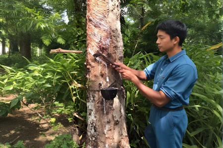 版纳天然胶胶水收购价微涨0.2元/公斤